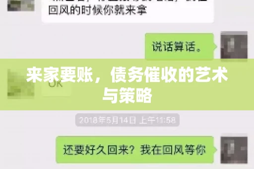 来家要账，债务催收的艺术与策略