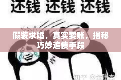 假装求婚，真实要账，揭秘巧妙追债手段