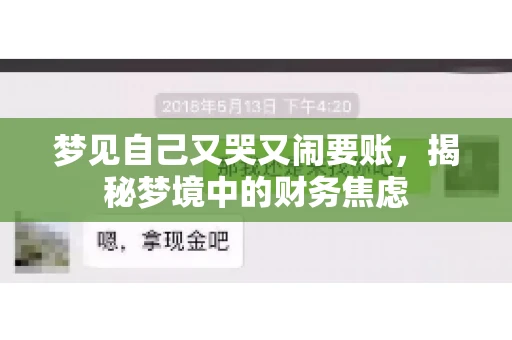 梦见自己又哭又闹要账，揭秘梦境中的财务焦虑